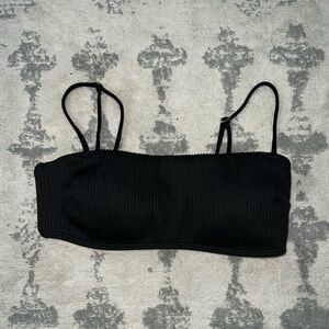 Hollister black bikini top